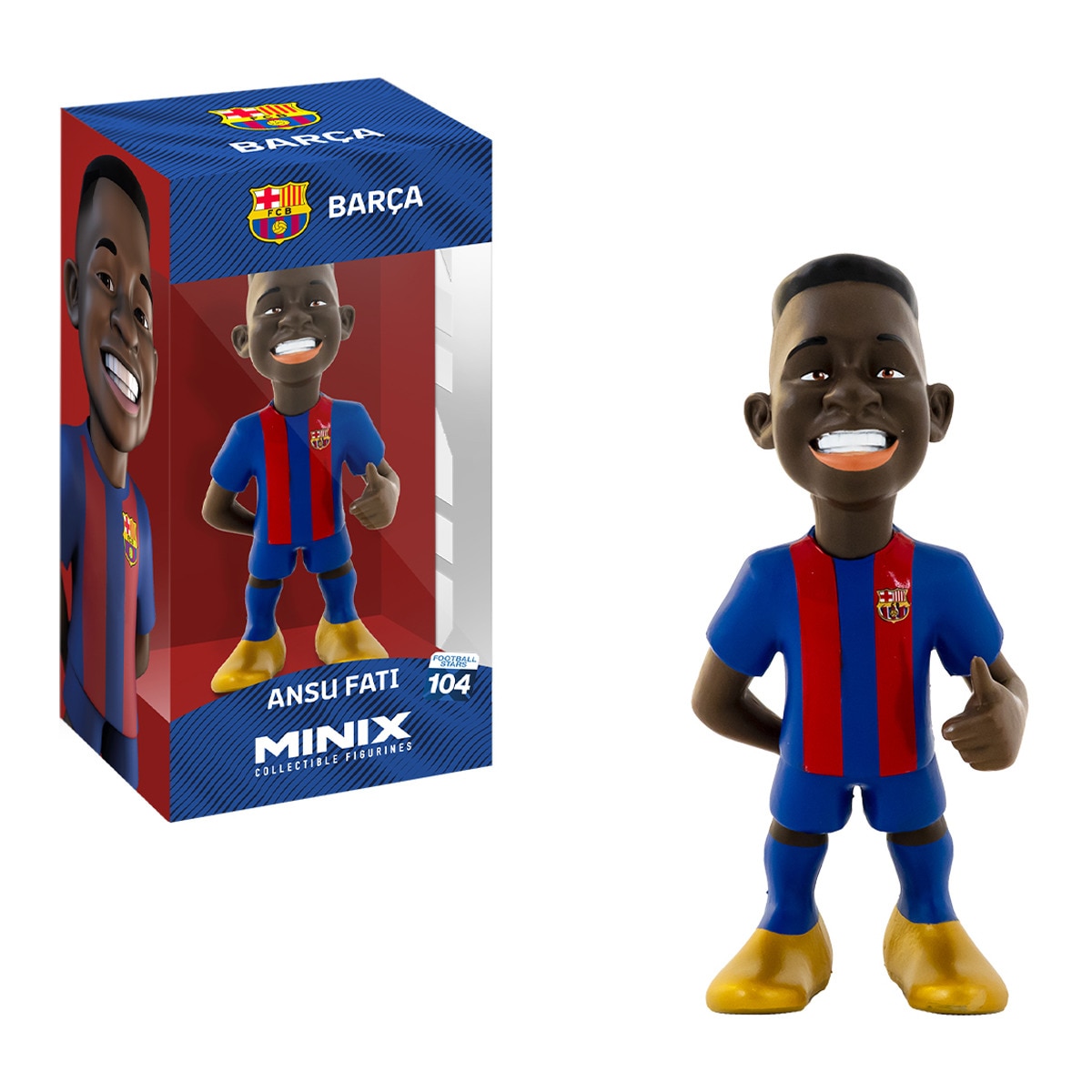 Minix - Figura 12 Cm Ansu Fati - F.c. Barcelona En Oferta Minix - Figura 12 Cm Ansu Fati - F.c. Barcelona Barato