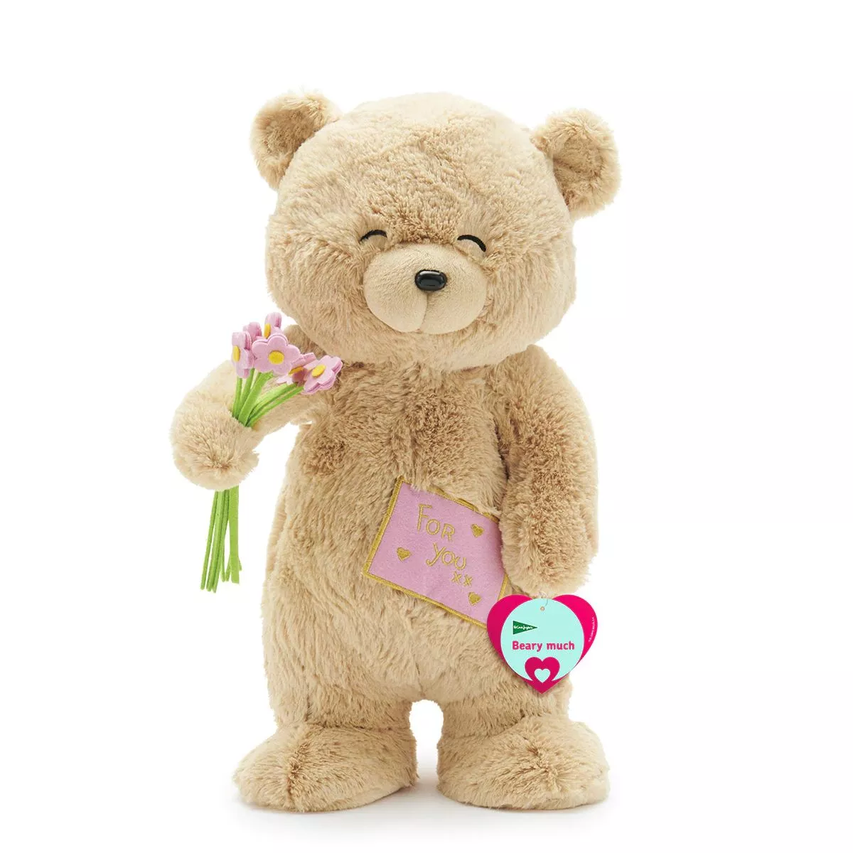 El Corte Inglés - Oso Marrón De Peluche Con Flores 55 Cm San Valentín En Oferta El Corte Inglés - Oso Marrón De Peluche Con Flores 55 Cm San Valentín Barato