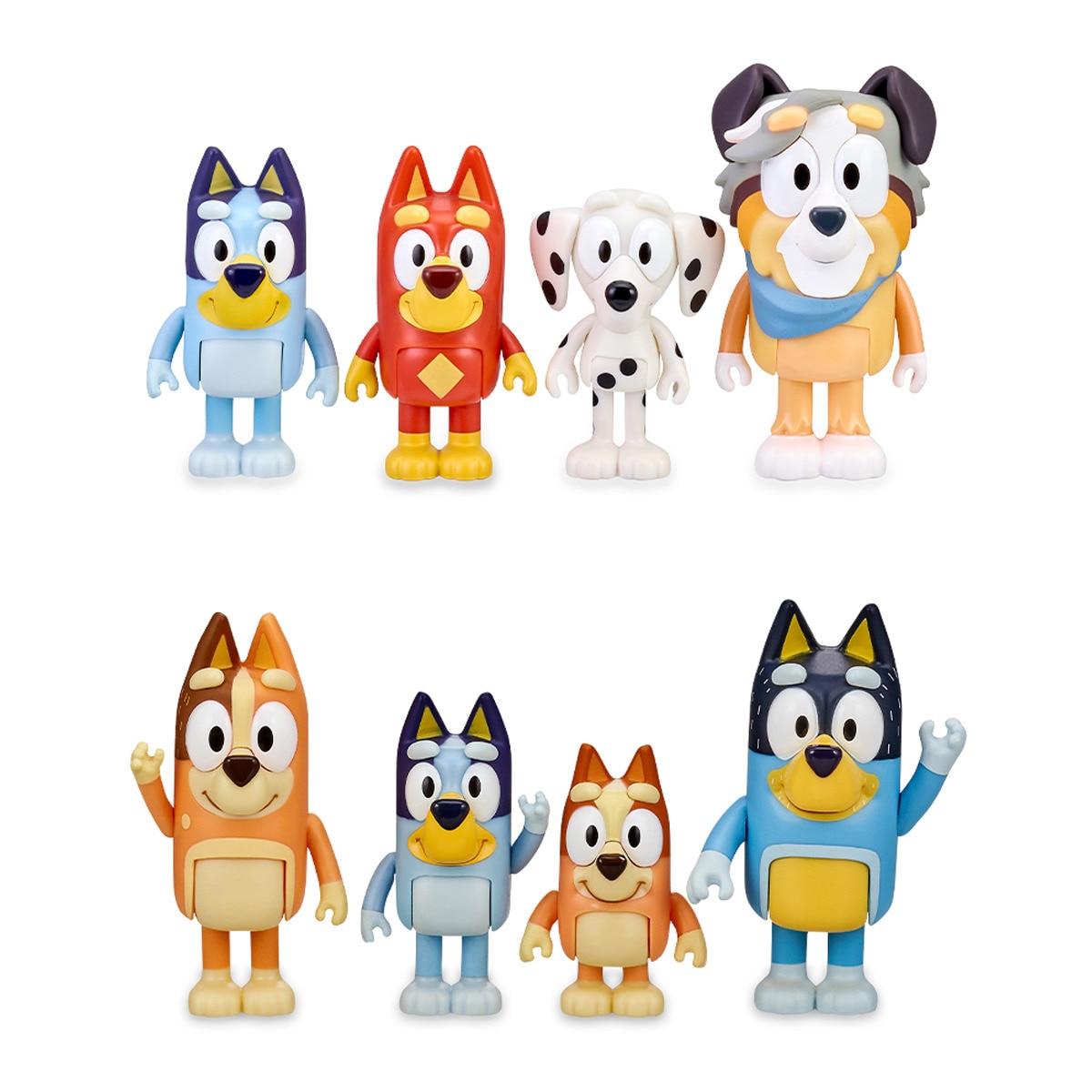 Bluey - Pack 4 Figuras barato