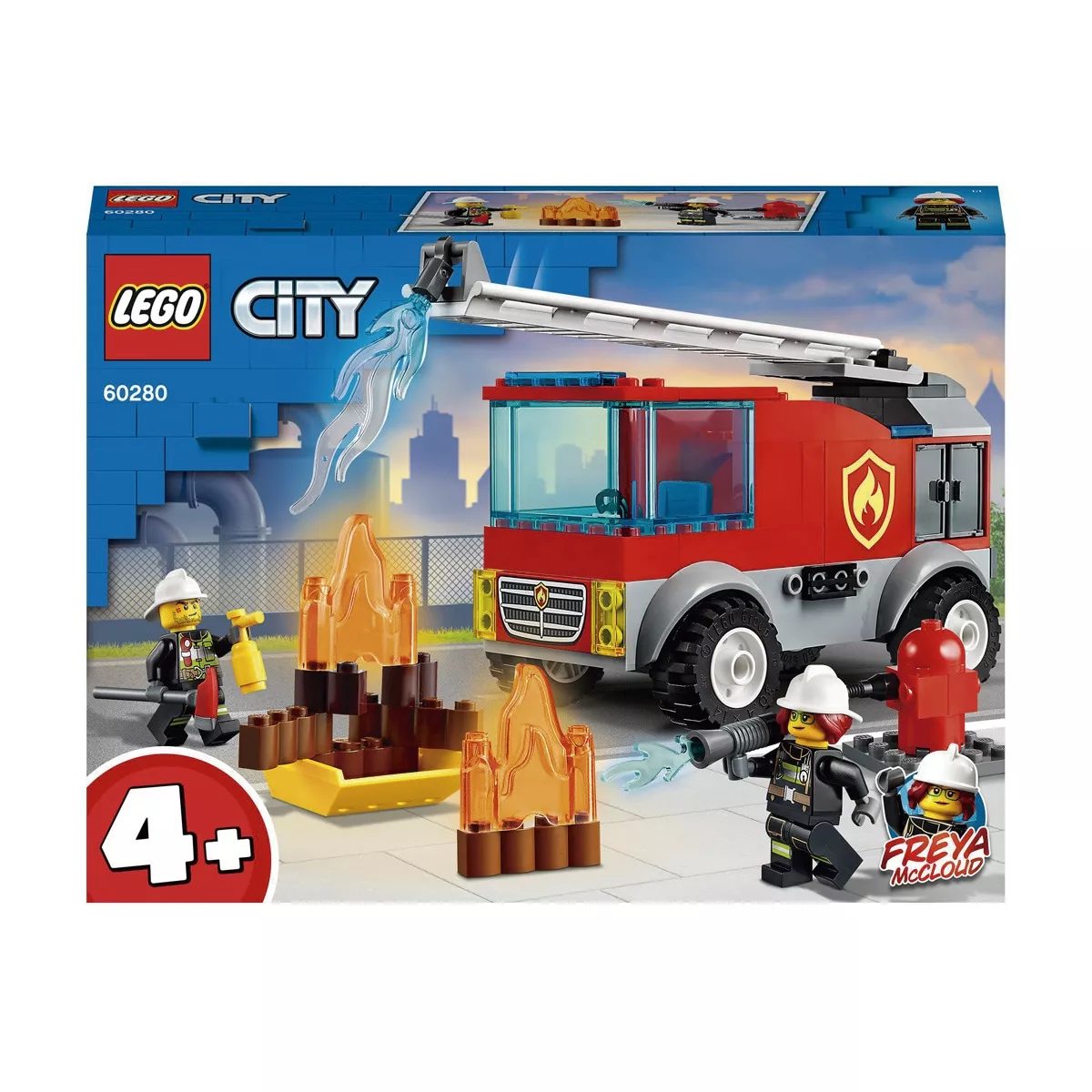 LEGO - Juguete De Construcción Camión De Bomeros Con Escalera City barato