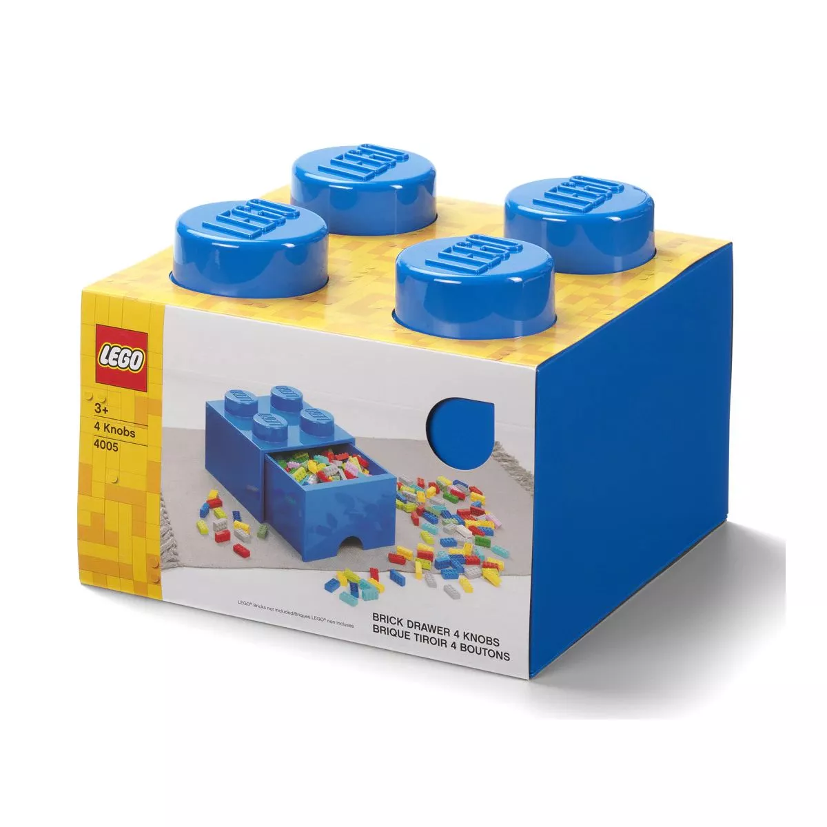 Lego - Brick 4 Almacenaje Con Cajon En Color Azul En Oferta Lego - Brick 4 Almacenaje Con Cajon En Color Azul Barato