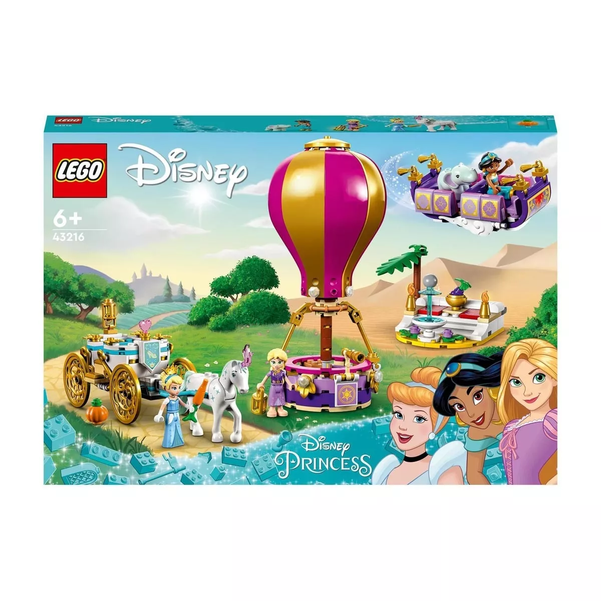 Lego - Juguete De Construcción Viaje Encantado De Las Princesas Cenicienta Jasmín Y Rapunzel Disney Princesas En Oferta Lego - Juguete De Construcción Viaje Encantado De Las Princesas Cenicienta Jasmín Y Rapunzel Disney Princesas Barato