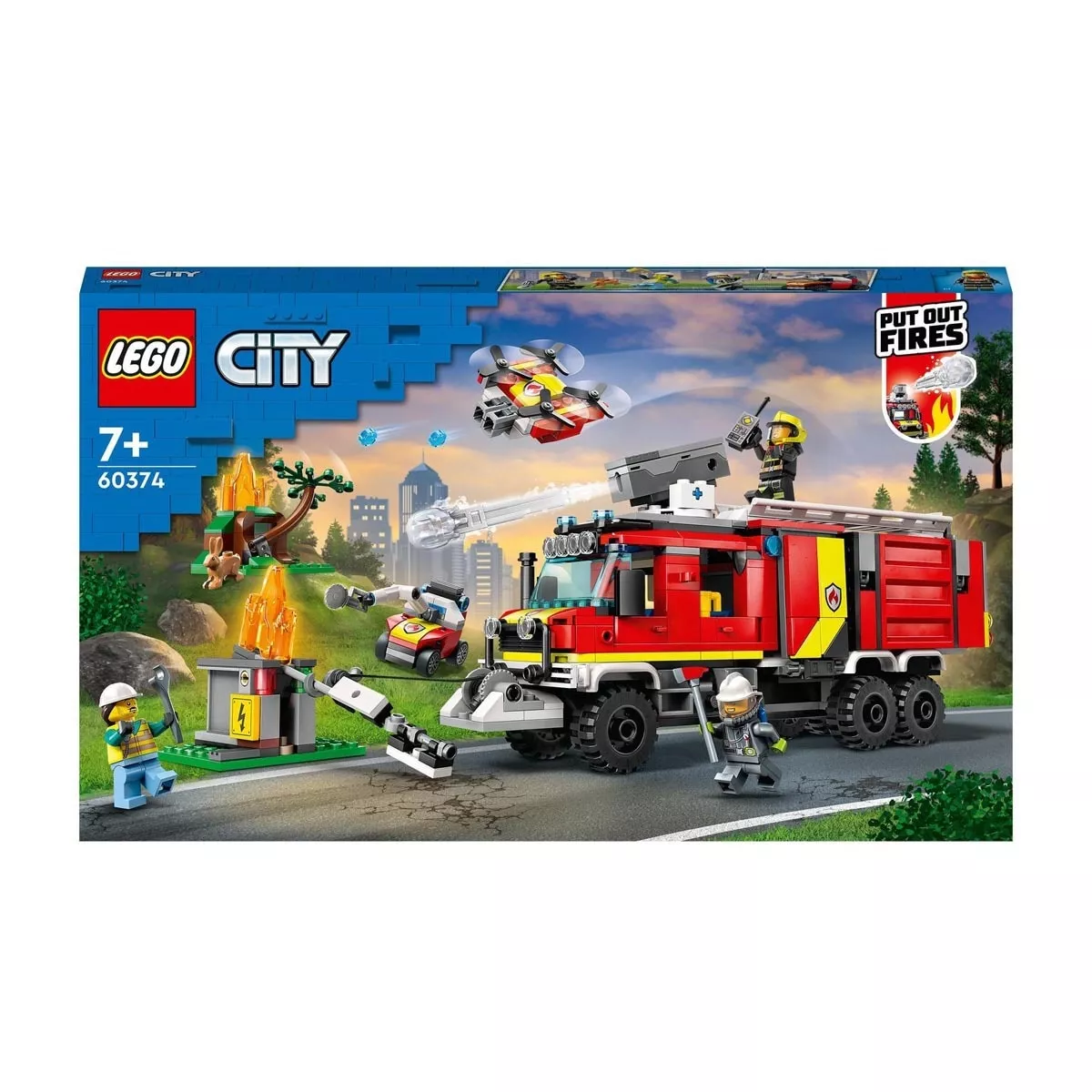 Lego - Juguete De Construcción Unidad Móvil De Control De Incendios Con Camión De Bomberos City En Oferta Lego - Juguete De Construcción Unidad Móvil De Control De Incendios Con Camión De Bomberos City Barato