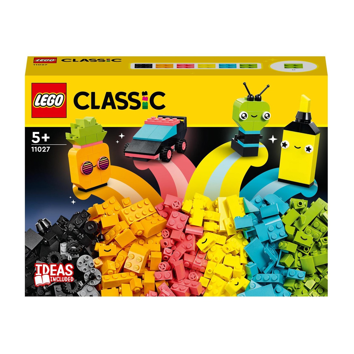 Lego - Juego De Construcción Diversión Creativa: Neón Caja Classic Barato