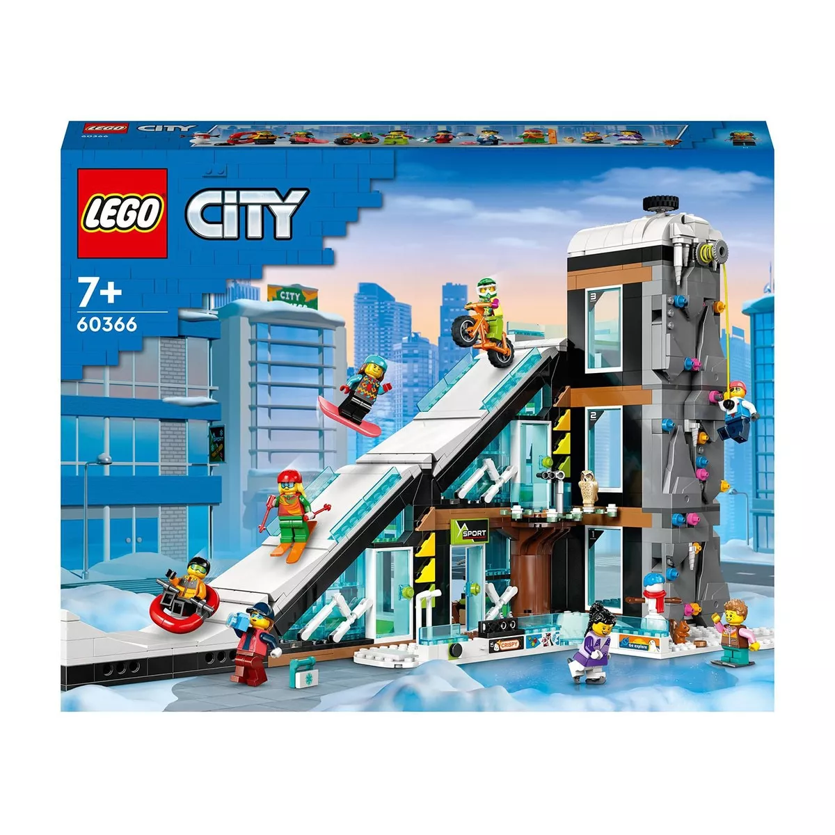 Lego - Set De Construcción Centro De Esquí Y Escalada City En Oferta Lego - Set De Construcción Centro De Esquí Y Escalada City Barato